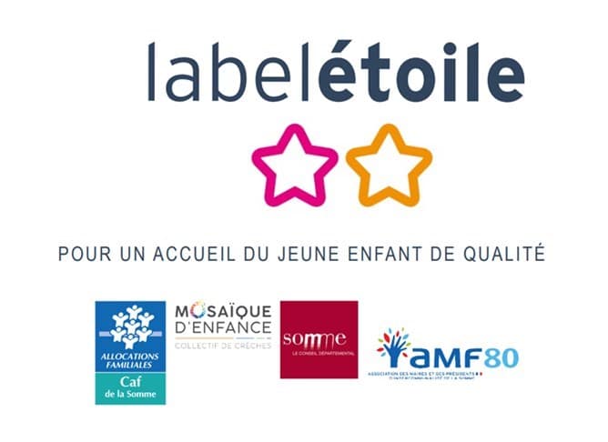 label étoile accueil jeune enfant crèche ile mystérieuse